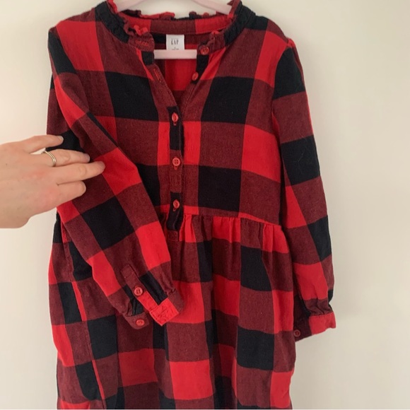 Gap 5T Plaid Tunic - Picture 3 of 4